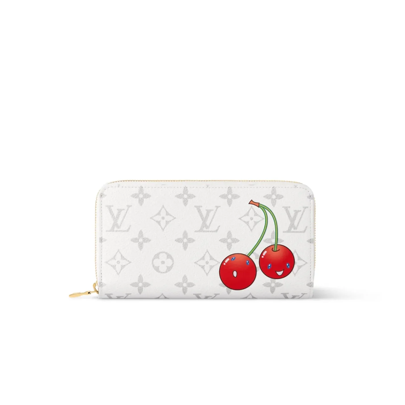Louis Vuitton LV x TM Zippy Wallet White /