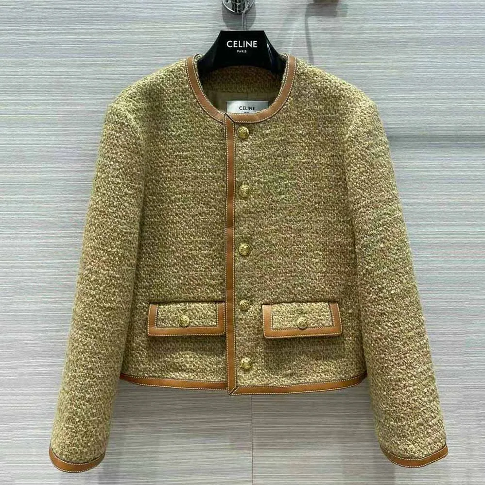 Celine Chasseur Jacket in Mohair Wool for Women