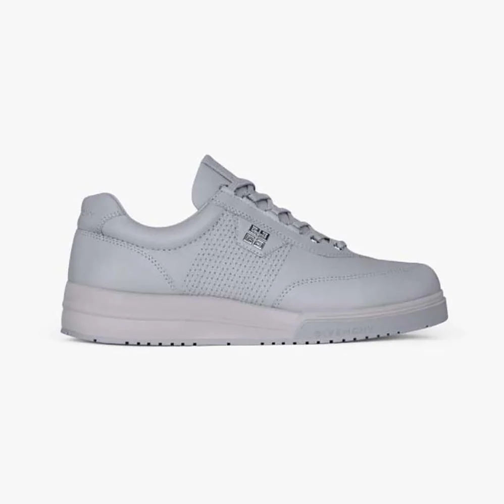 Givenchy G4 Sneakers in Leather for Men in Silver Givenchy G4 Sneakers in Leather for Men in Silver