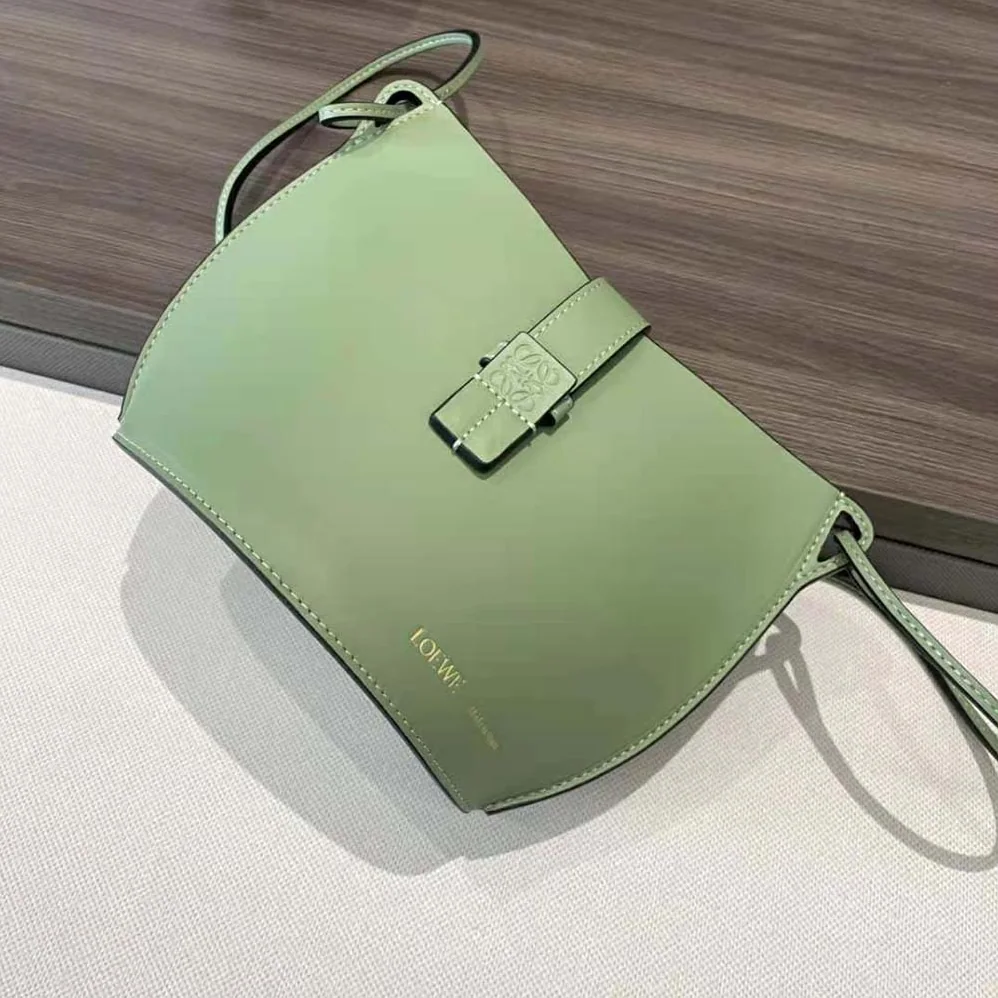 Loewe Moulded Bucket Bag in Calfskin for Women in Lime Loewe Moulded Bucket Bag in Calfskin for Women in Lime