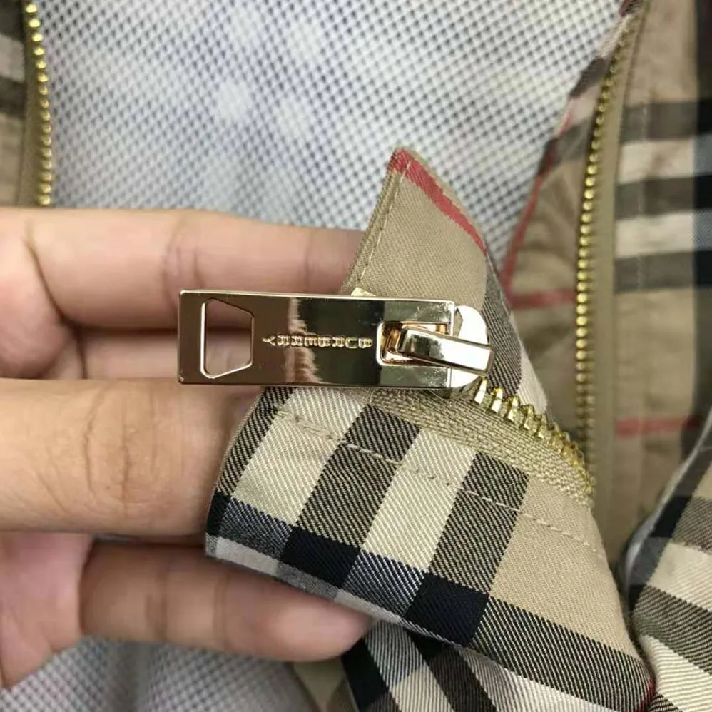 Burberry Kids' Vintage Check Cotton Hooded Jacket