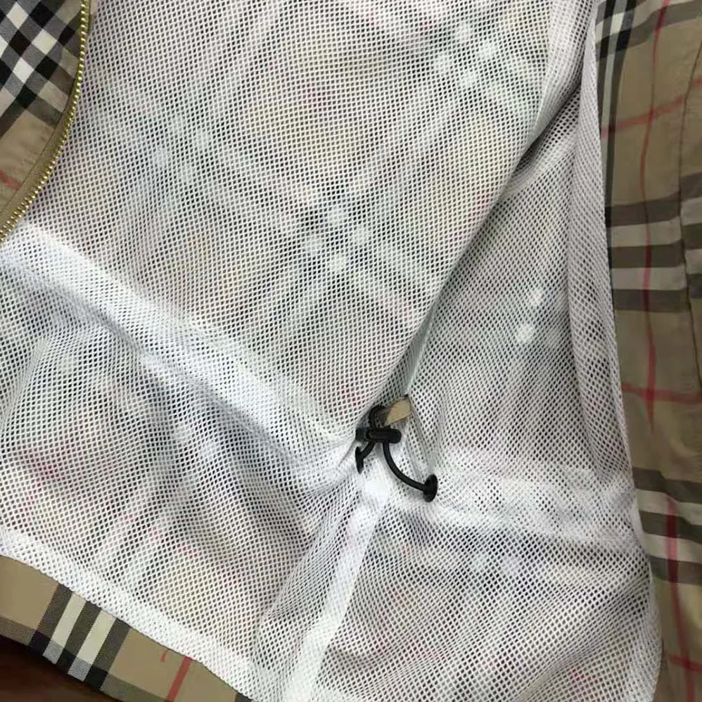 Burberry Kids' Vintage Check Cotton Hooded Jacket