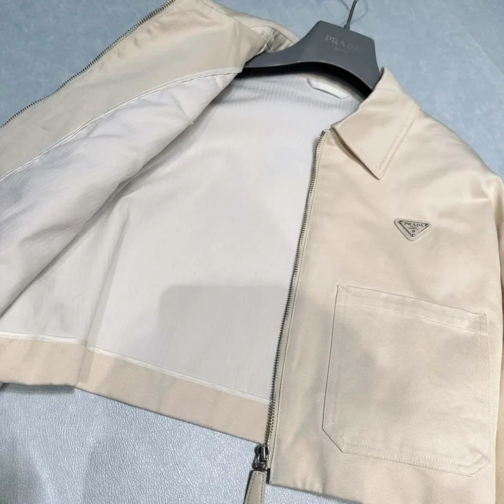 Prada Denim Blouson Jacket for Women