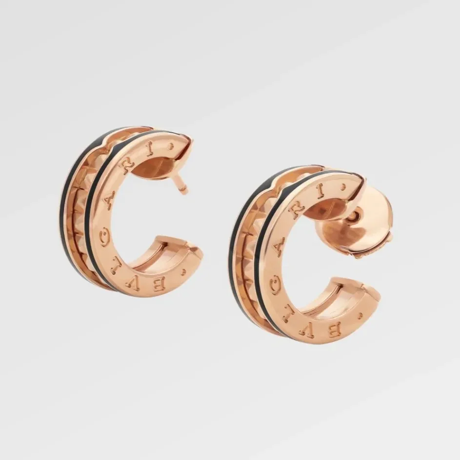 Bvlgari B.zero1 Earrings Rose Gold