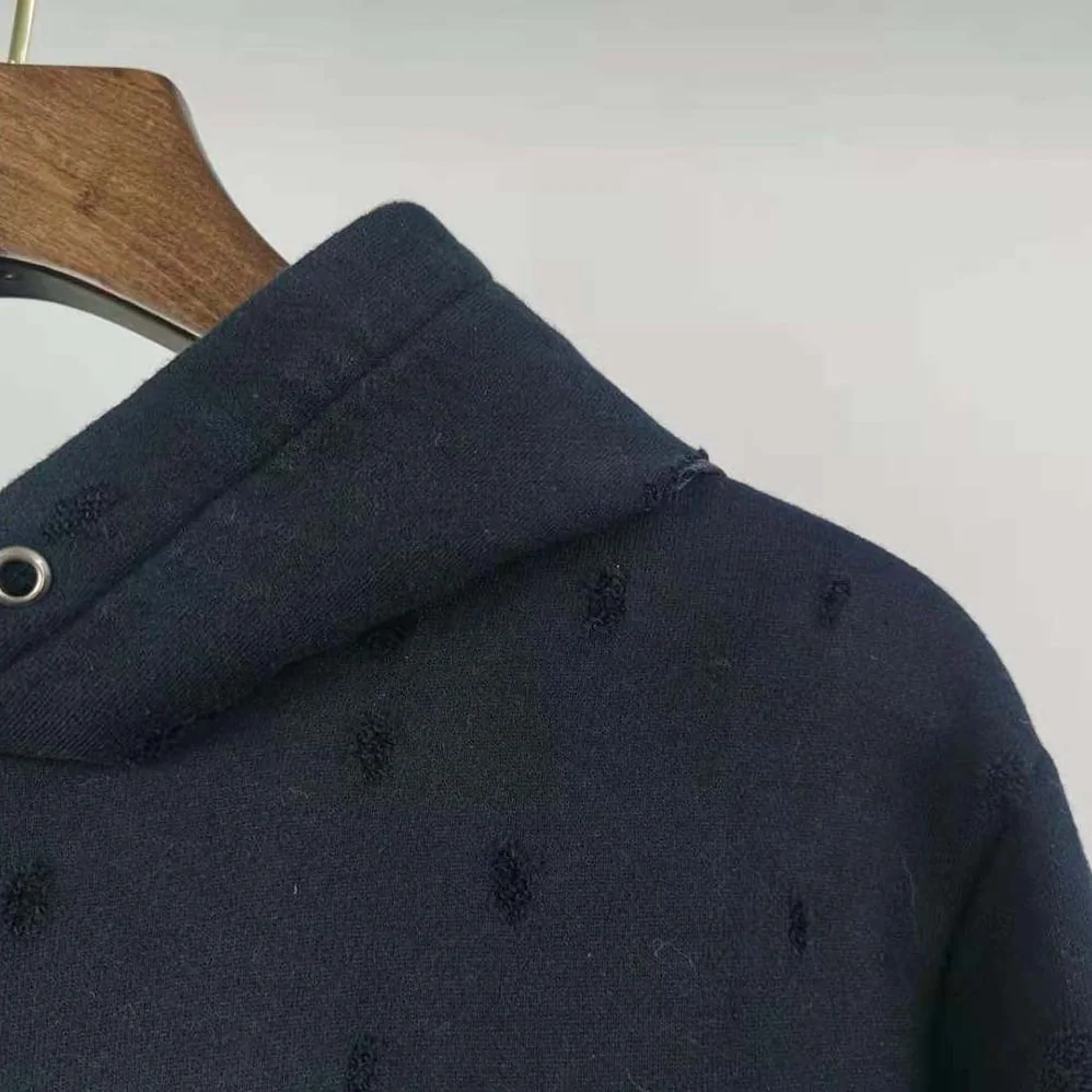 Givenchy Paris Destroyed Hoodie in Coton for Men in Black Givenchy Paris Destroyed Hoodie in Coton for Men in Black