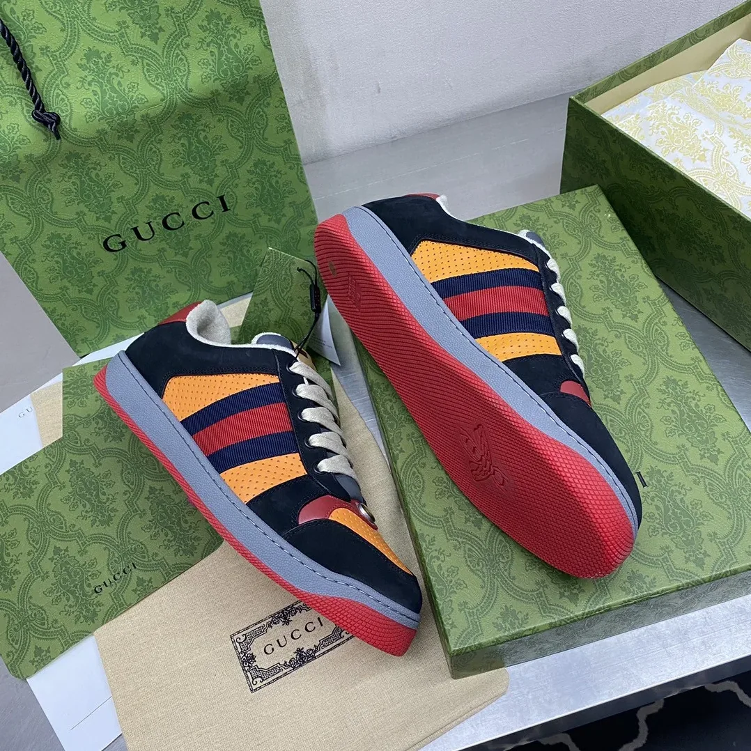 Gucci Screener GG Sneaker Black Gucci Screener GG Sneaker Black