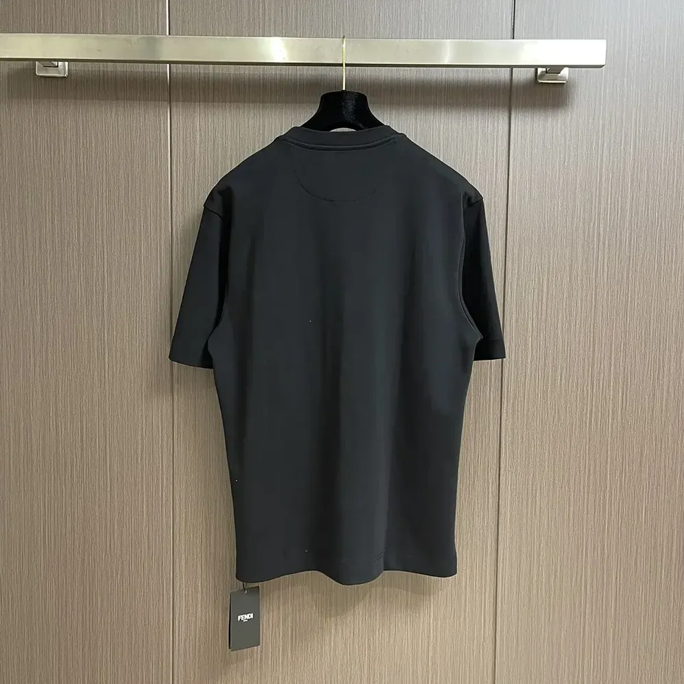 Fendi Black Cotton T for Women in shirt