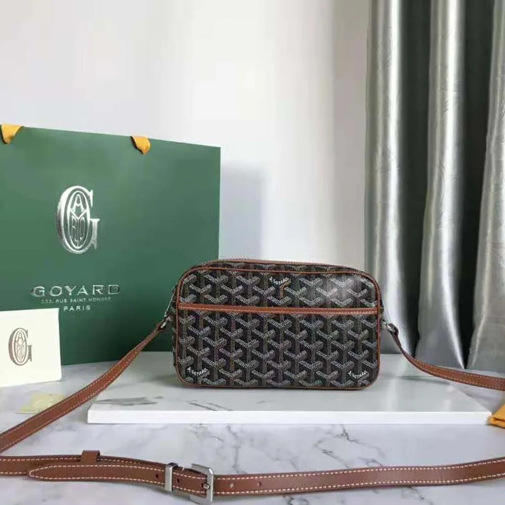 Goyard Cap-vert Pm Bag for Unisex in Brown Goyard Cap-vert Pm Bag for Unisex in Brown