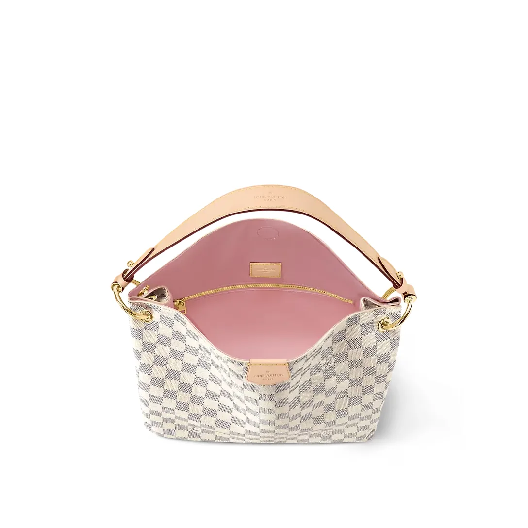 Louis Vuitton Graceful PM Damier Azur Bag - / 13.8 Inches