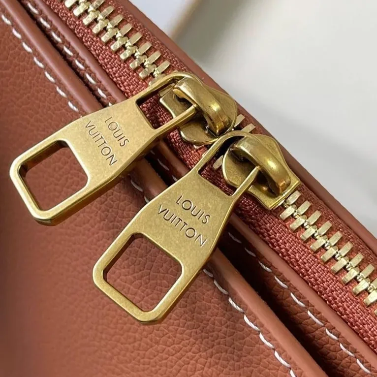 Louis Vuitton Low Key Duffle Tote Cognac /
