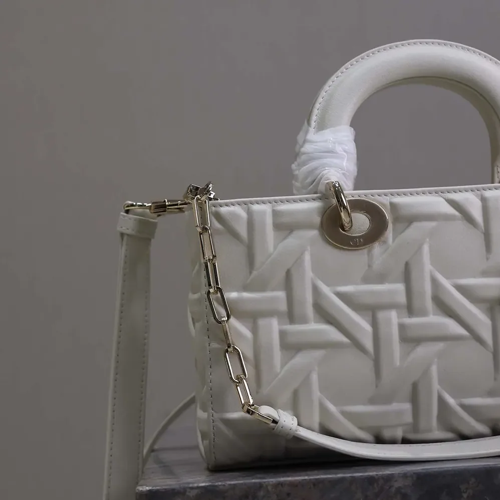 Dior Medium Lady D-Joy Bag Latte Graphic Cannage Calfskin for Women Dior Medium Lady D-Joy Bag Latte Graphic Cannage Calfskin for Women