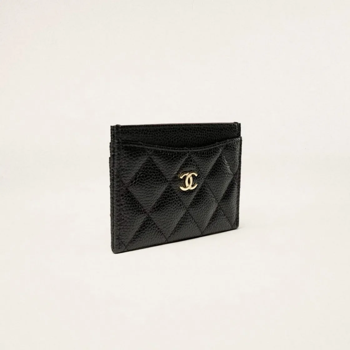 Chanel Classic Card Holder Black /
