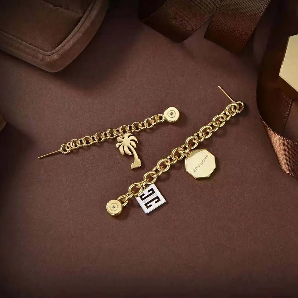 Givenchy Charms Asymmetrical Earrings for Women
