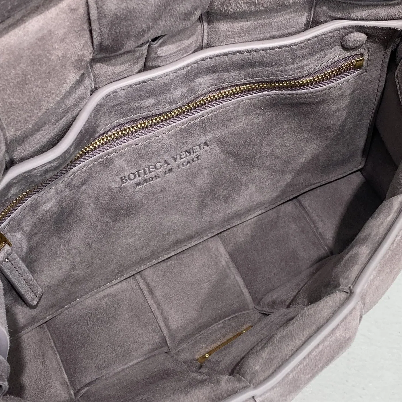 Bottega Veneta Padded Cassette Gray Bottega Veneta Padded Cassette Gray
