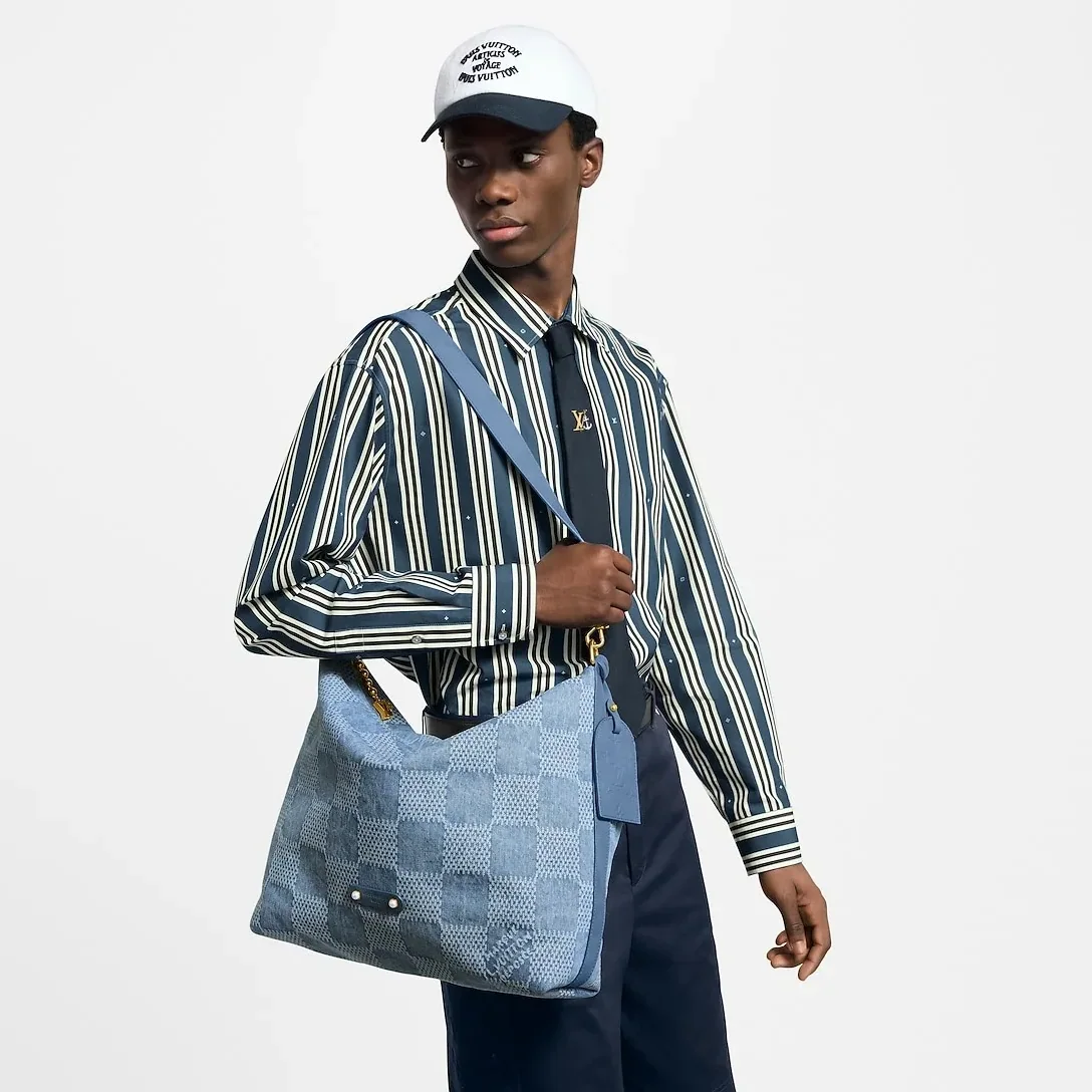 Louis Vuitton Vagabond Hobo Bags Blue / Louis Vuitton Vagabond Hobo Bags Blue /