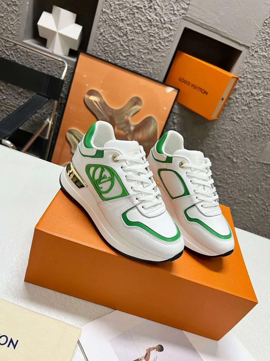 Louis Vuitton Neo Run Away Sneaker White Louis Vuitton Neo Run Away Sneaker White