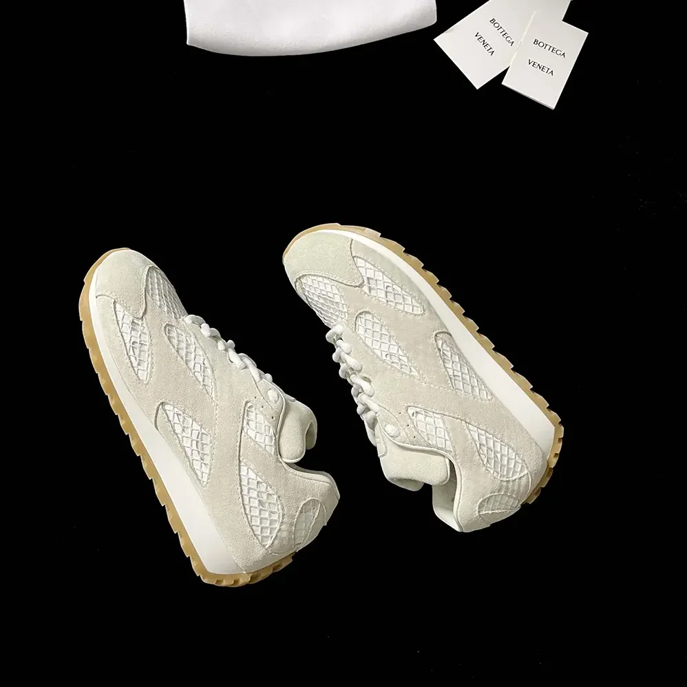Bottega Veneta Orbit Sneaker in Weathered Suede for Unisex