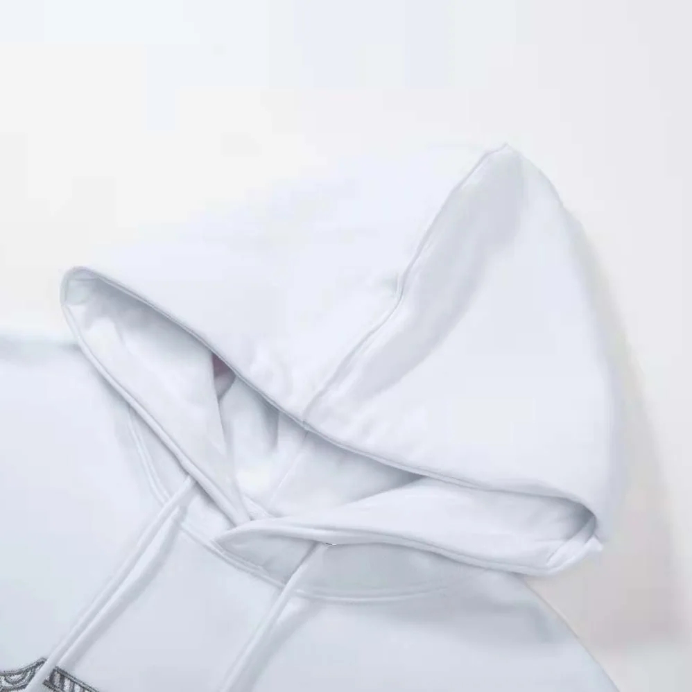Dior Christian Dior Couture Hooded Sweatshirt White Cotton Fleece for Women