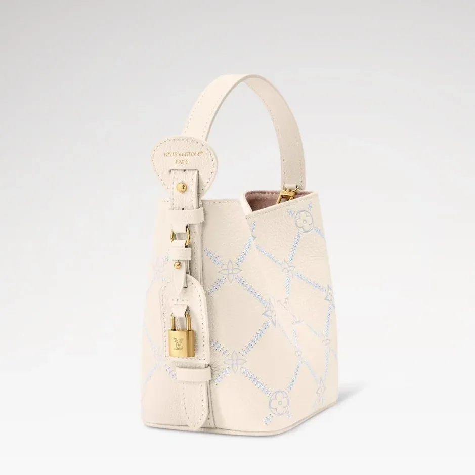Louis Vuitton All In BB Bucket Bag in Quartz Couture Gold Hardware