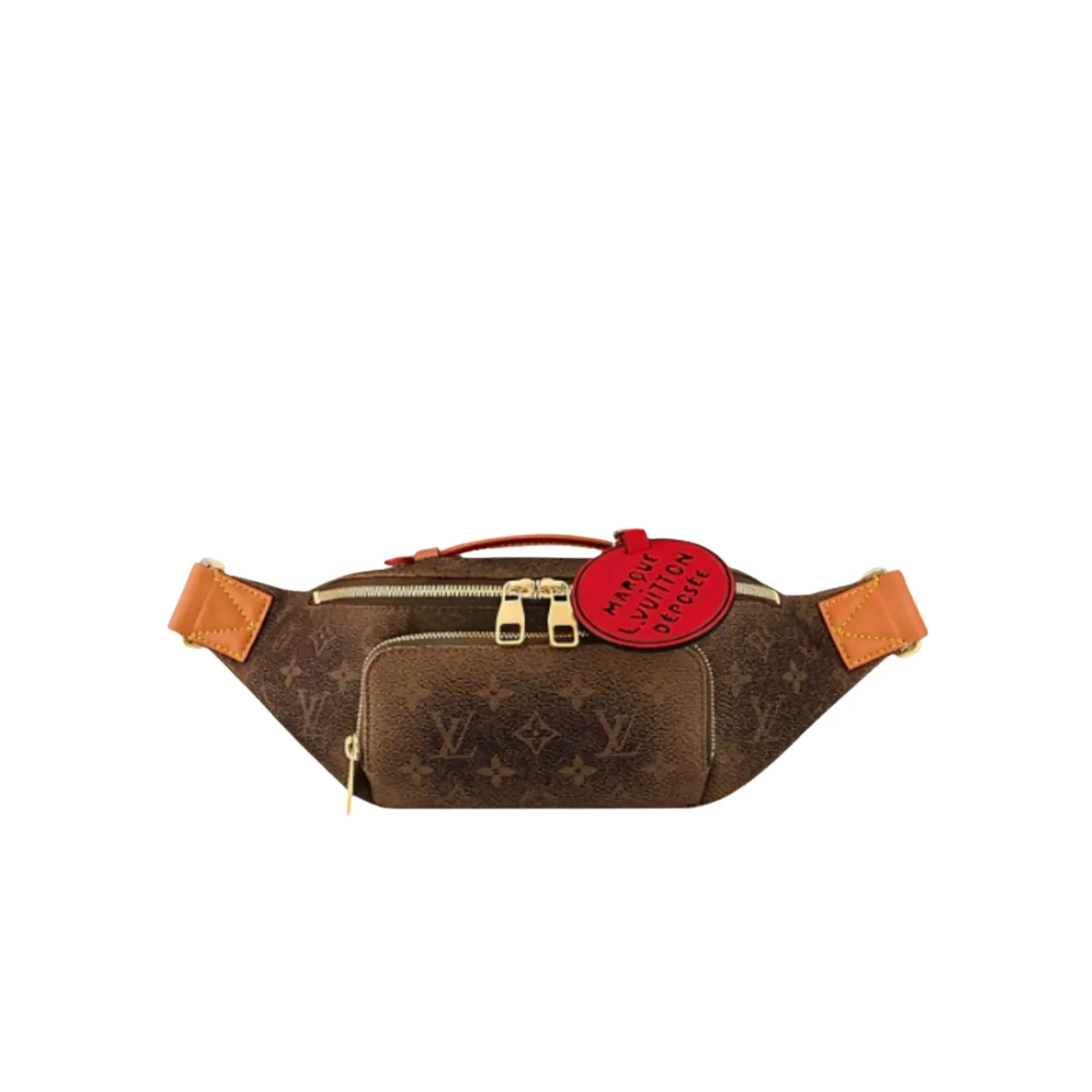 Louis Vuitton Rush Bumbag in Brown Gold Hardware