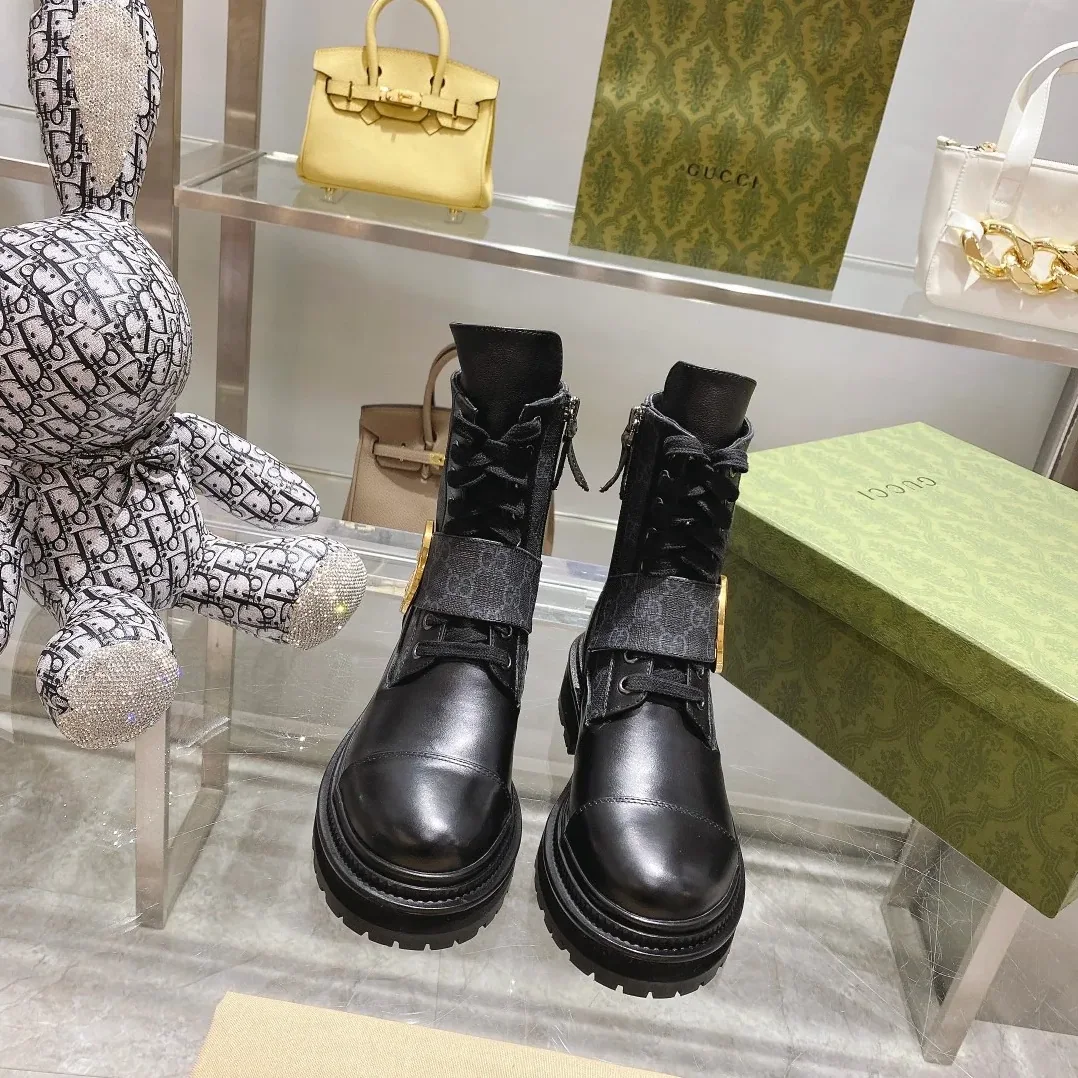 Gucci Blondie Ankle Boots Black for Women Gucci Blondie Ankle Boots Black for Women