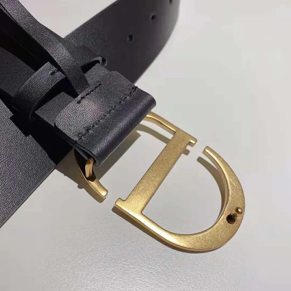 Dior 30 Montaigne Belt for Women in Black Dior 30 Montaigne Belt for Women in Black
