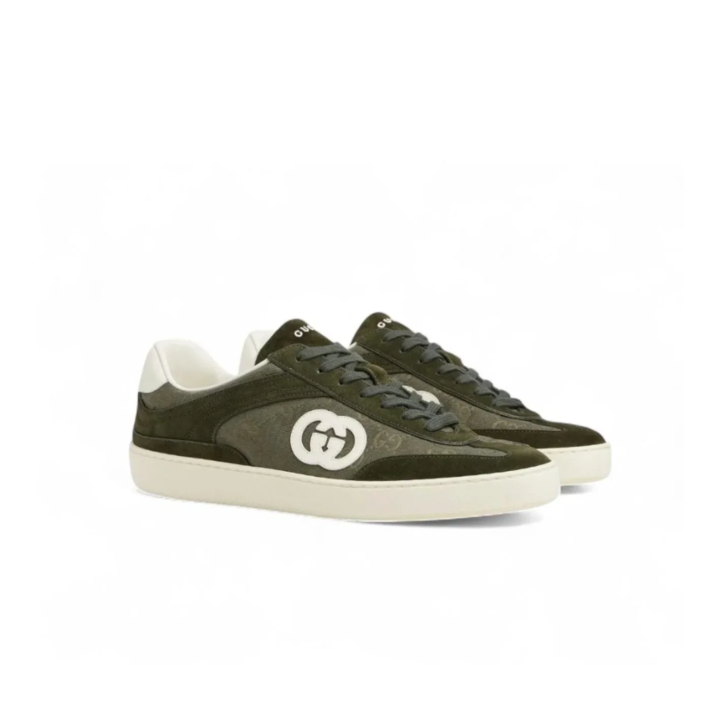 Gucci G75 Trainer Dark Green