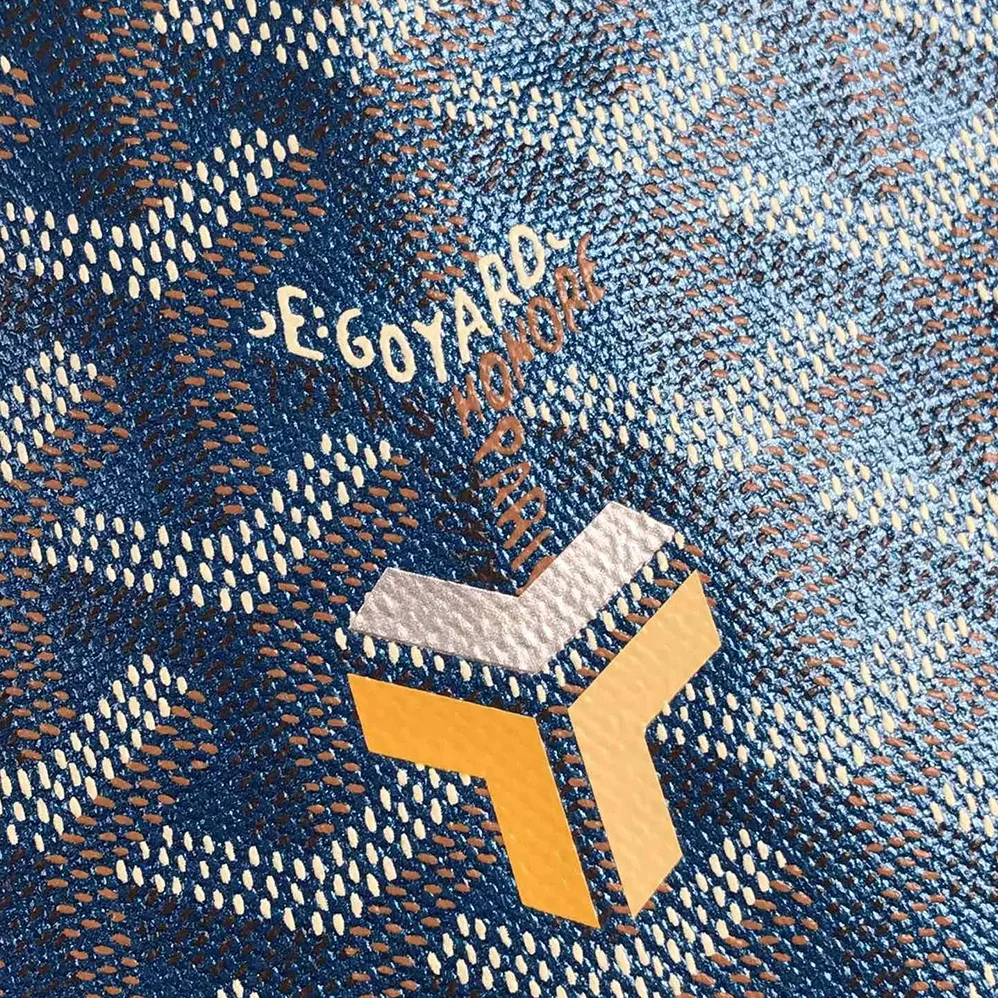 Goyard Saint Louis GM bag for Unisex in Pearly Blue