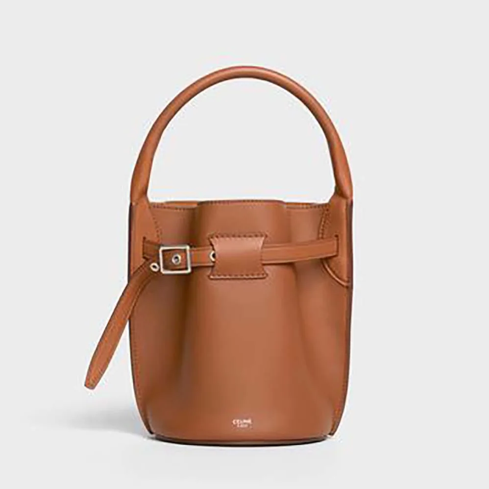Celine Big Bag Nano Bucket in Smooth Calfskin for Women in Brown