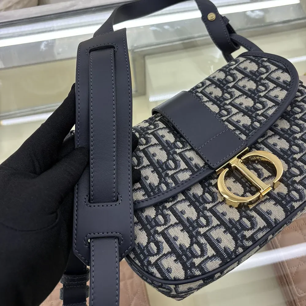 Dior Medium 30 Montaigne Satchel Bag Blue Dior Oblique Jacquard for Women Dior Medium 30 Montaigne Satchel Bag Blue Dior Oblique Jacquard for Women