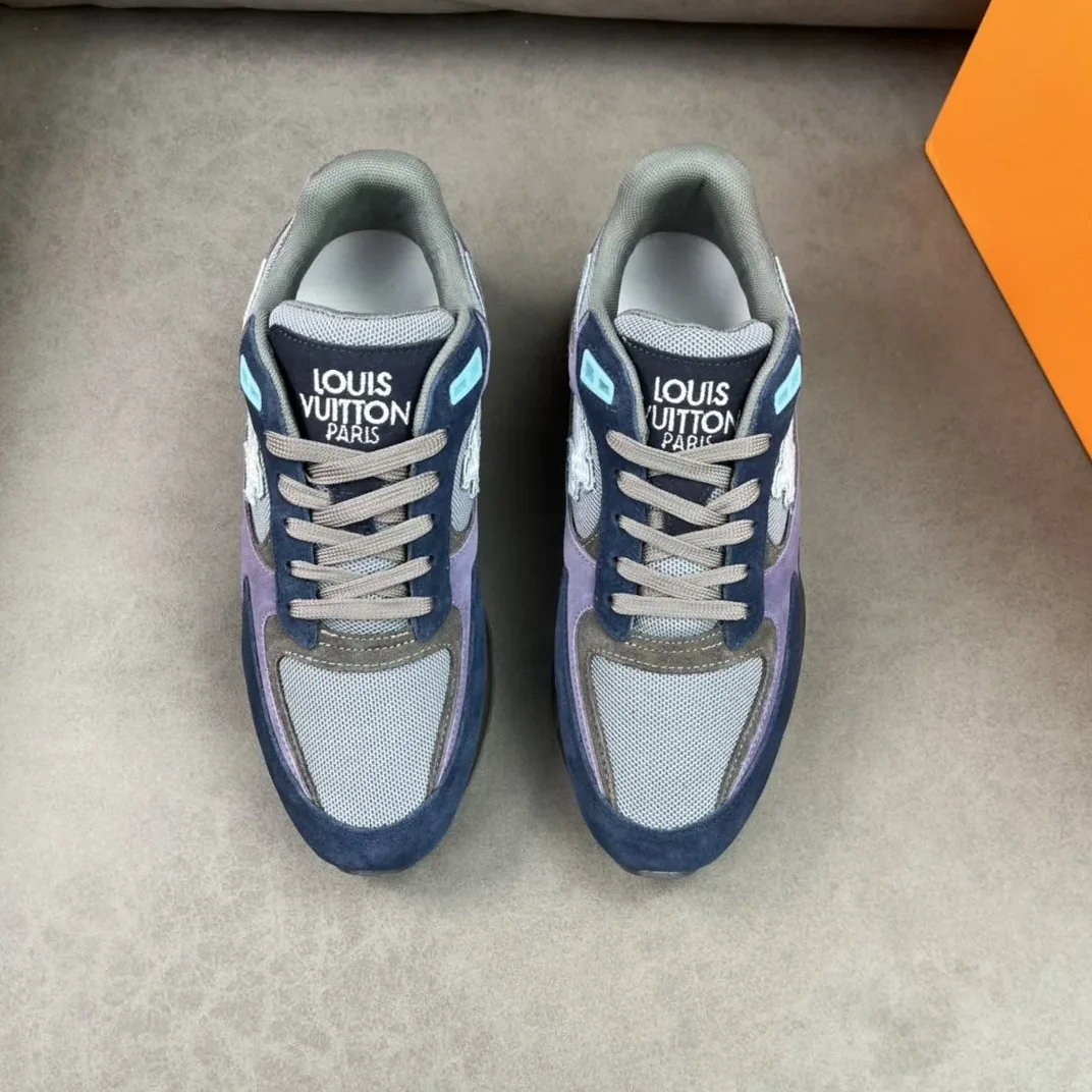 Louis Vuitton Run Away Sneaker Blue LV 1A9J03
