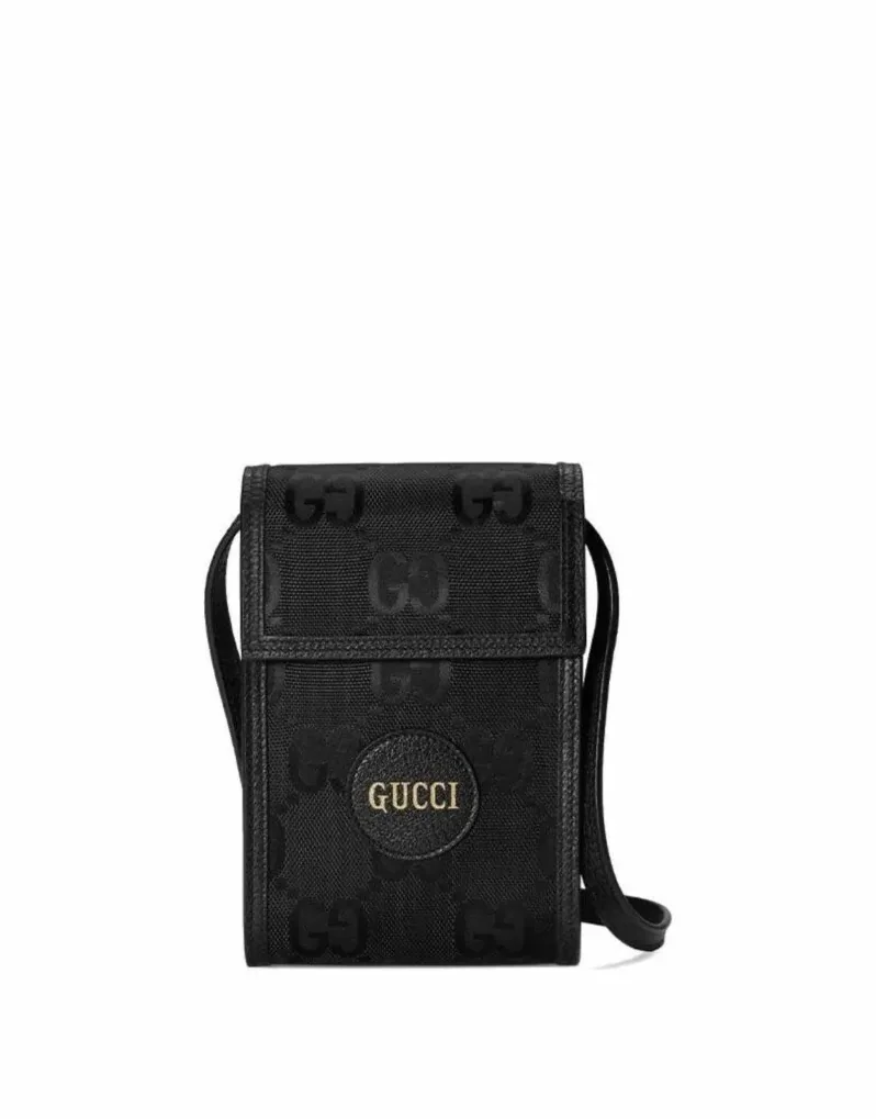 Gucci Off The Grid Mini Bag Black GG Made From ECONYL® /
