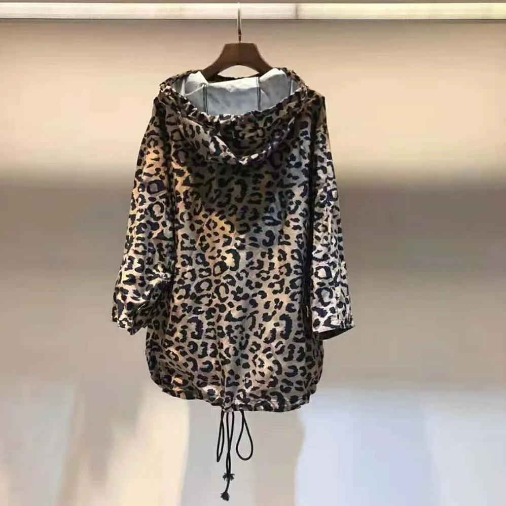 Dior Hooded Anorak Beige Multicolor Mizza Technical Taffeta Jacquard for Women