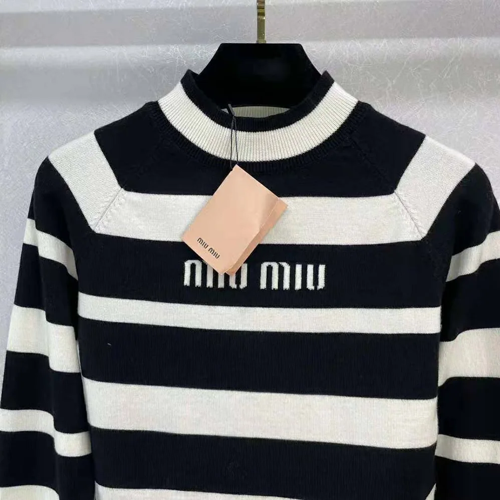Miu Miu Cashmere and Silk Turtleneck Sweater for Women