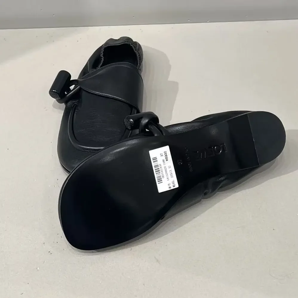 Loewe Toggle Loafer in Shiny Smooth Calfskin for Women in Black