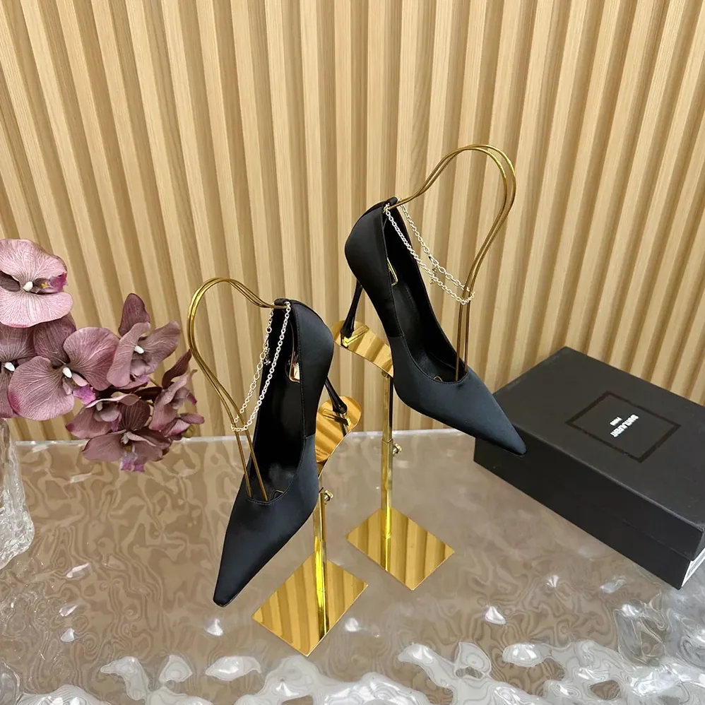 Saint Laurent YSL Regine Pumps in Satin Crepe for Women Saint Laurent YSL Regine Pumps in Satin Crepe for Women