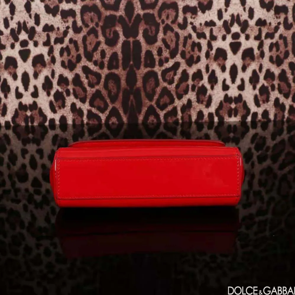 Dolce Gabbana D&G Small Sicily Handbag for Women in Red