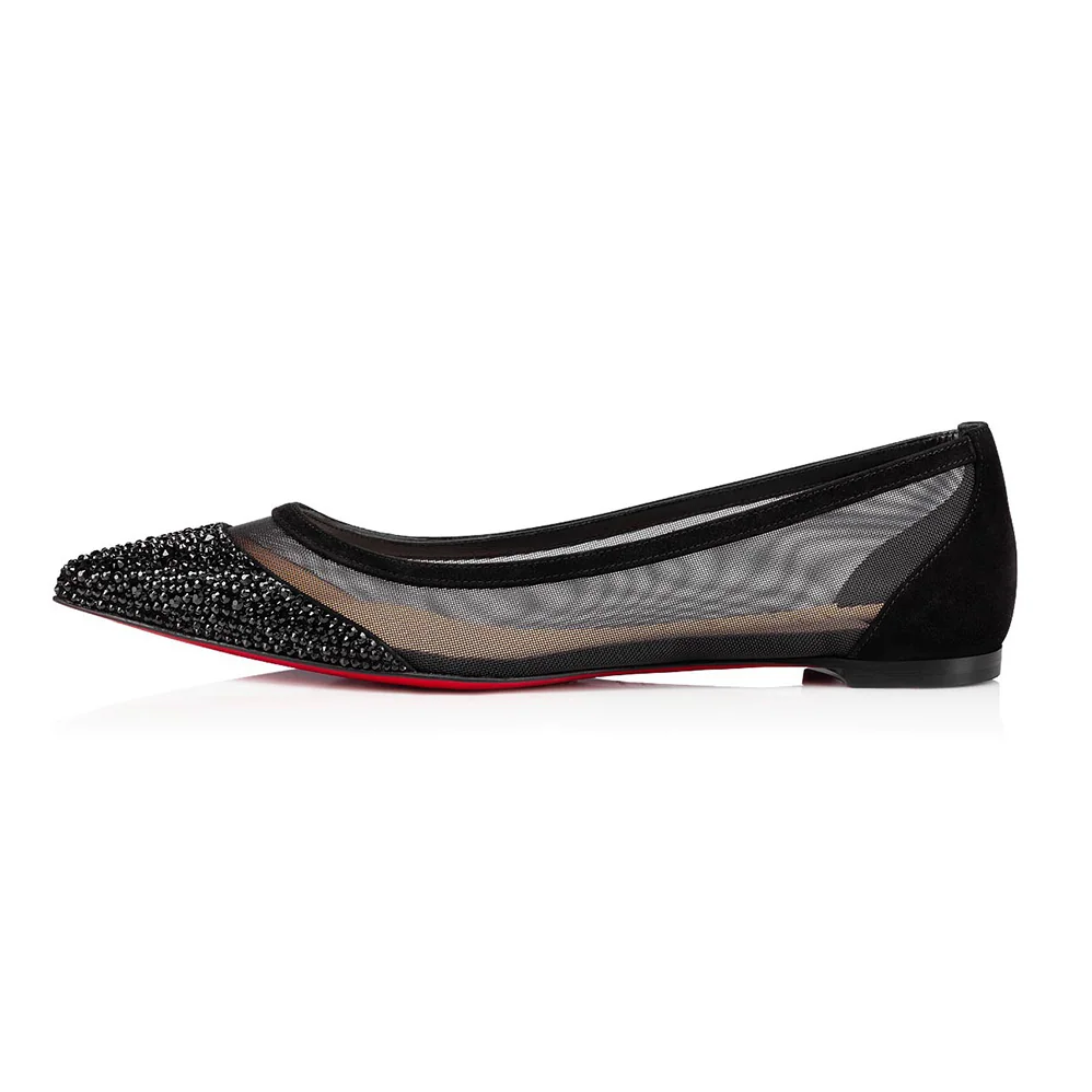 Christian Louboutin Galativi P Strass for Women in Black Christian Louboutin Galativi P Strass for Women in Black