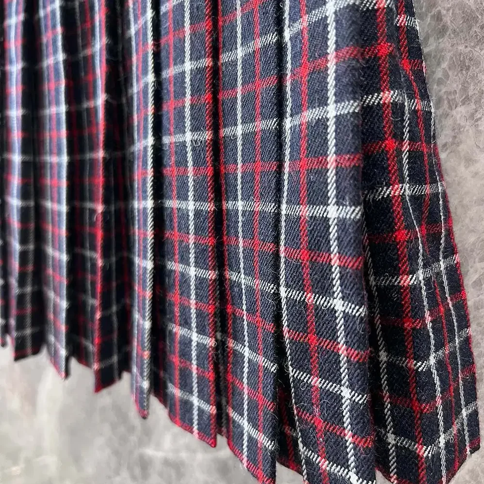 Miu Miu Checked Wool Miniskirt for Women Miu Miu Checked Wool Miniskirt for Women