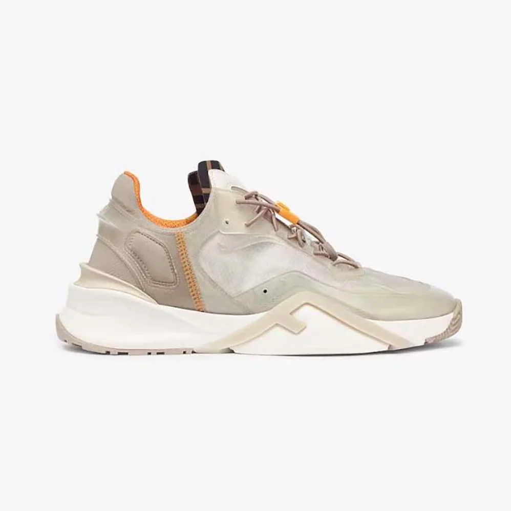 Fendi Flow Beige Nylon Low for Men in tops