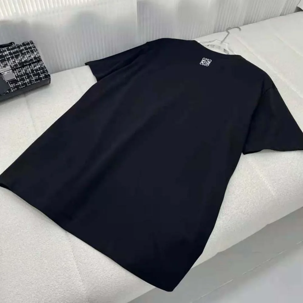Loewe Bunny T-shirt in Cotton for Women in Black