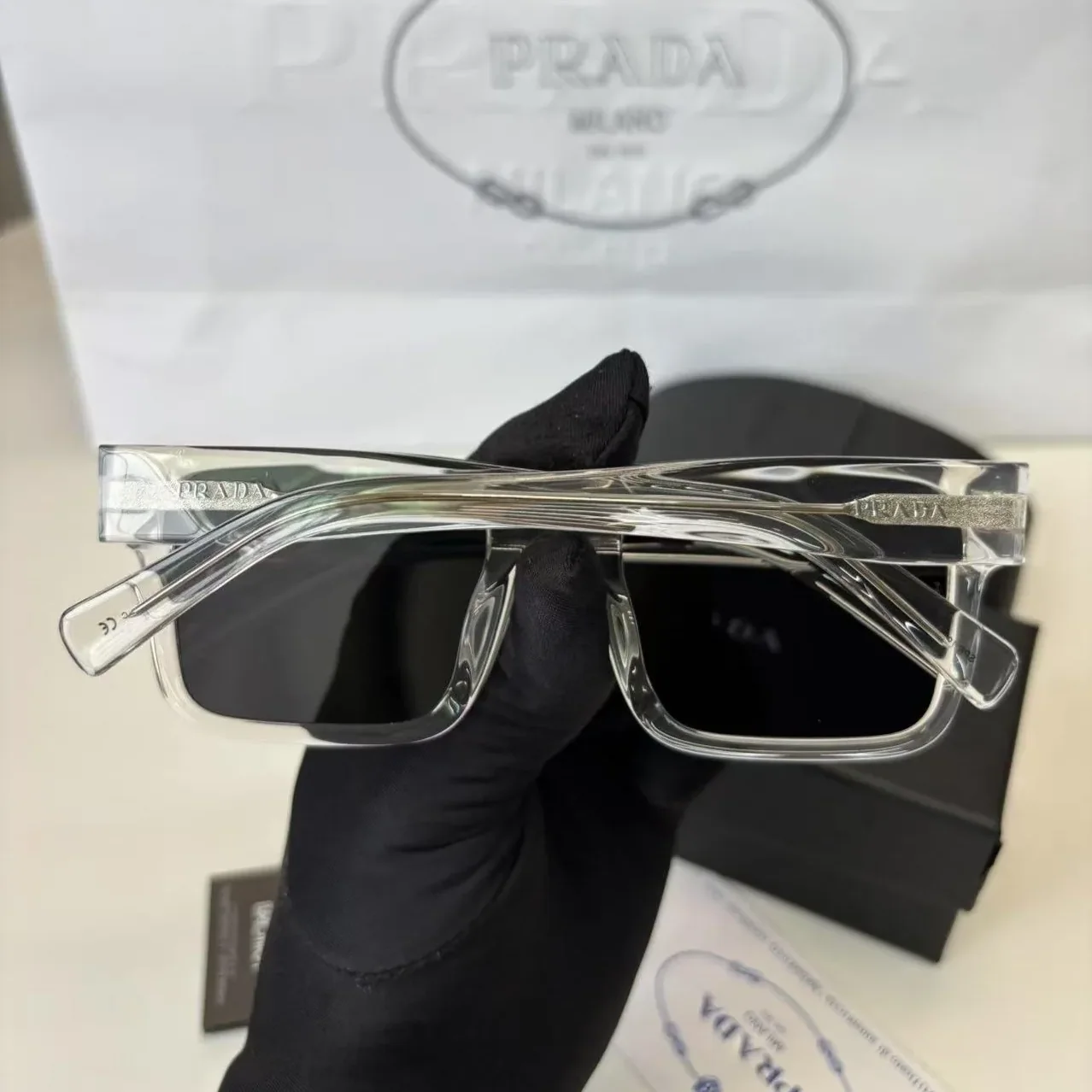 Prada Sunglasses Exclusive Grey Prada Sunglasses Exclusive Grey