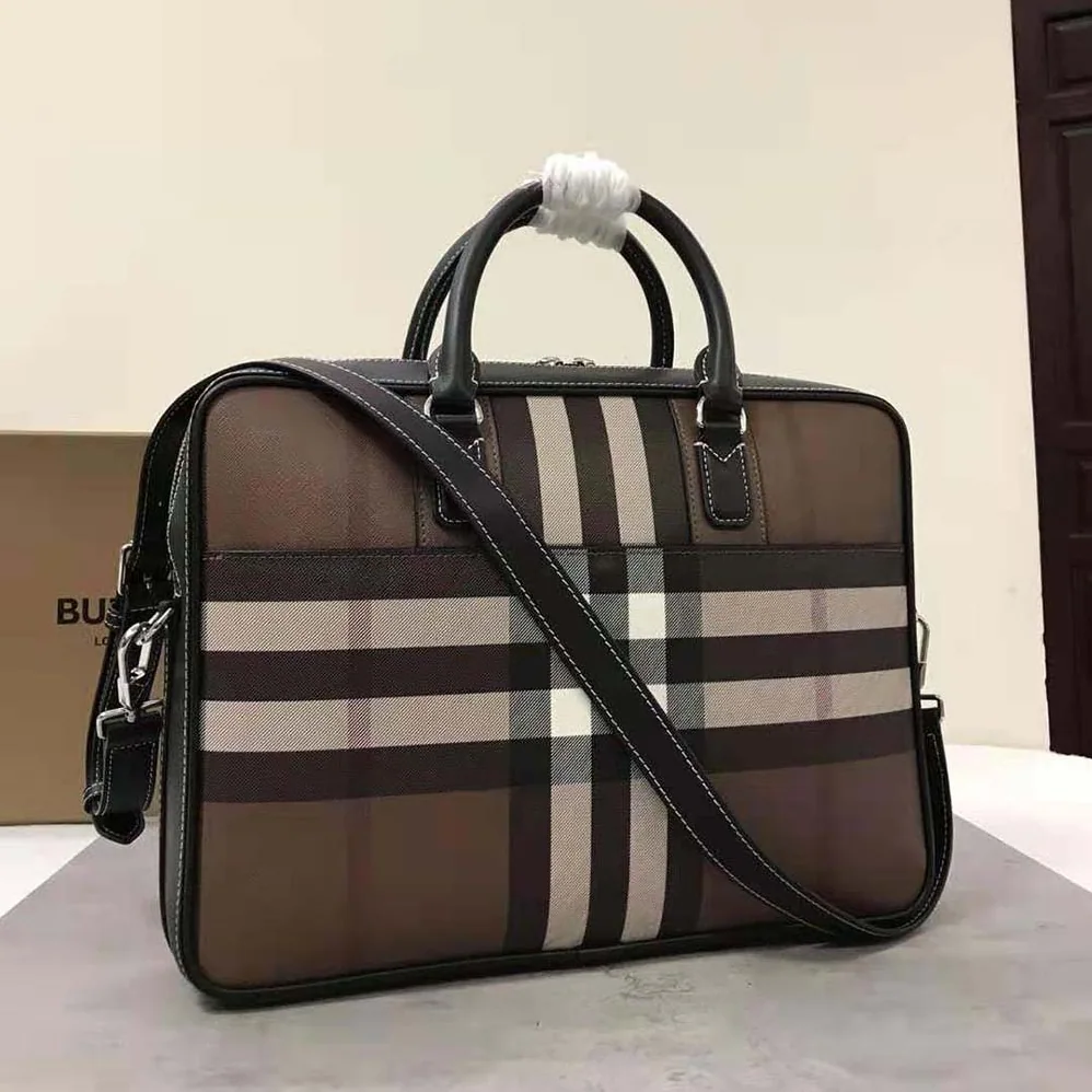 Burberry Ainsworth Briefcase for Men in Brown