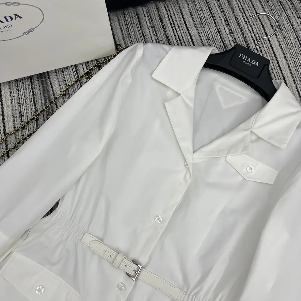 Prada Poplin Mini for Women in dress