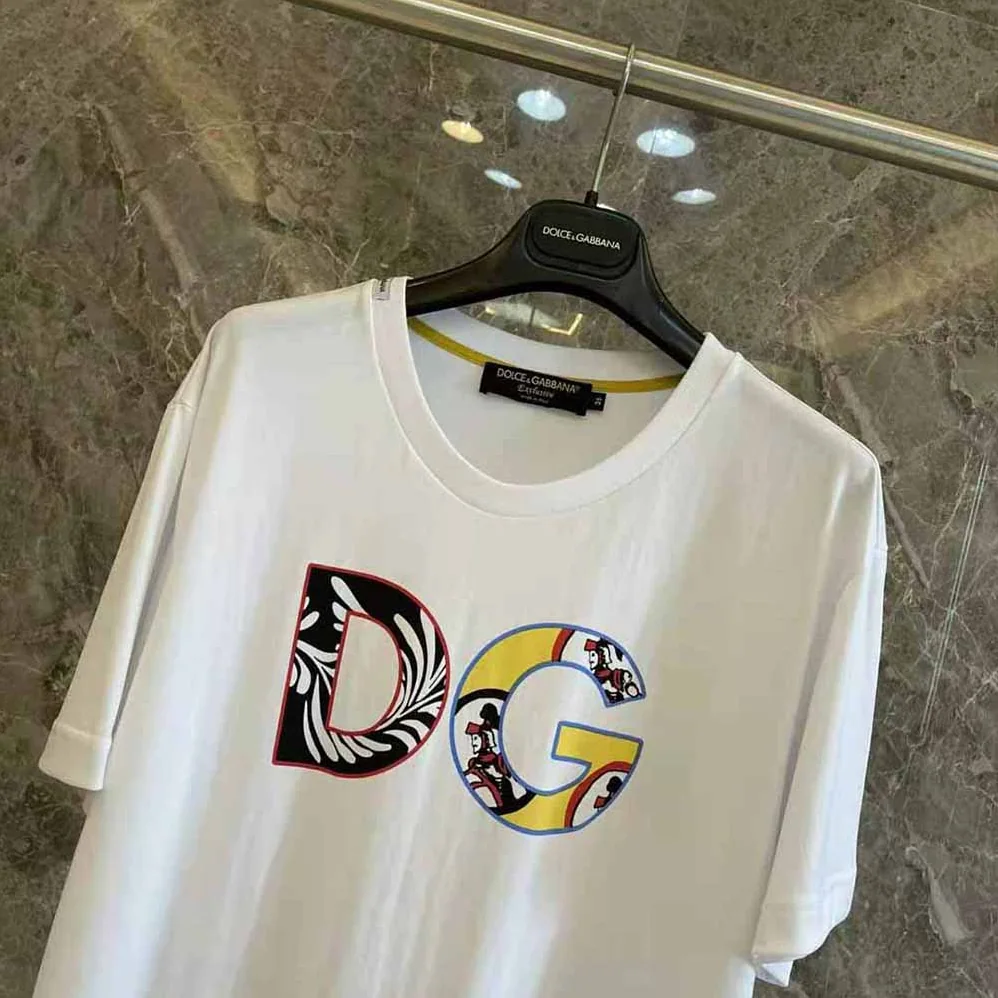 Dolce Gabbana D&G Cotton T for Women in Shirt with DG Patch Dolce Gabbana D&G Cotton T for Women in Shirt with DG Patch