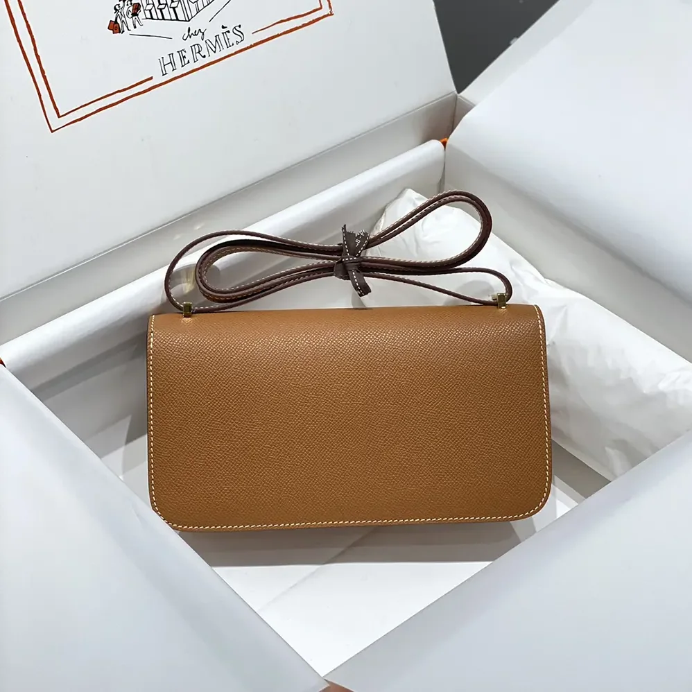 Hermes Constance Elan Epsom Gold for Women in Brown Hermes Constance Elan Epsom Gold for Women in Brown
