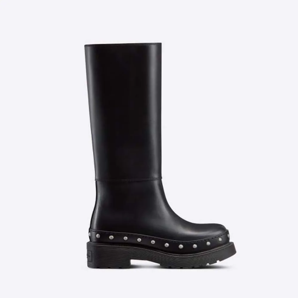 Dior Diorquake Boot Black Calfskin for Women