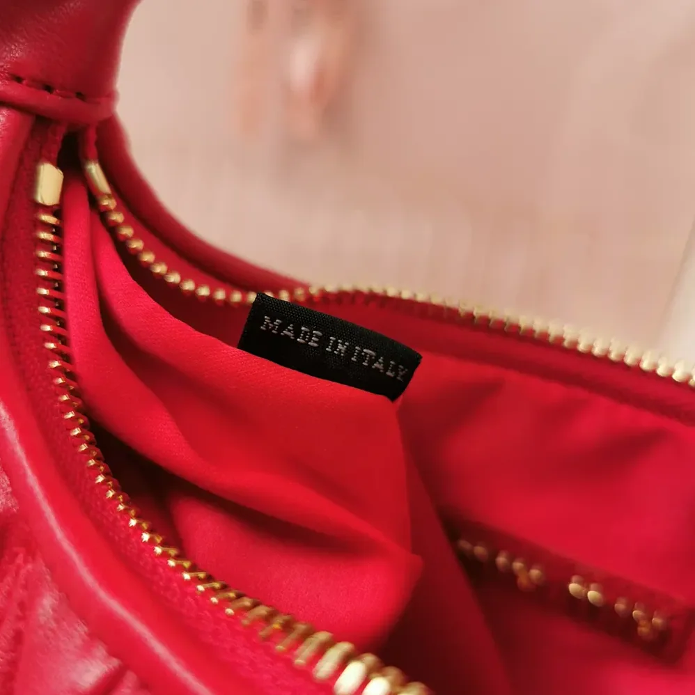 Miu Miu Wander Matelassé Nappa Leather Hobo Bag for Women in Red