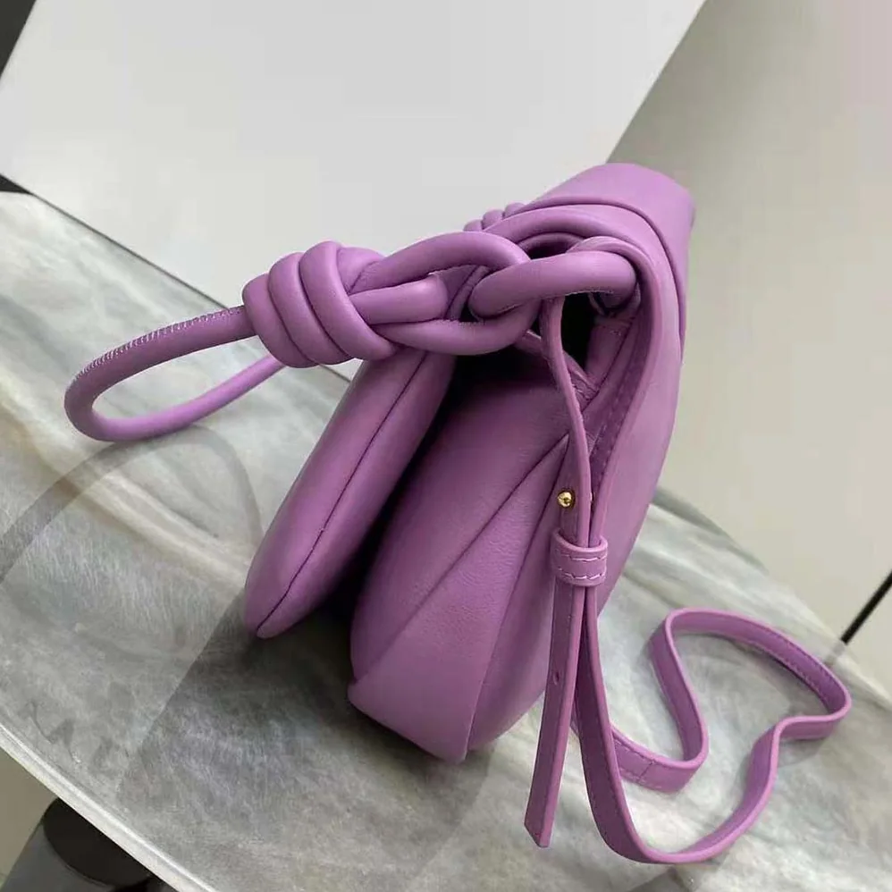 Loewe Paseo Satchel in Shiny Nappa Calfskin for Women in Purple Loewe Paseo Satchel in Shiny Nappa Calfskin for Women in Purple