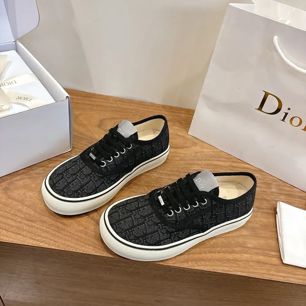 Dior Saltwind Sneaker Black Dior Oblique Jacquard for Unisex